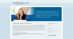 Desktop Screenshot of myaicpolicy.com