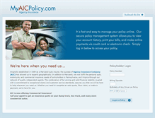 Tablet Screenshot of myaicpolicy.com